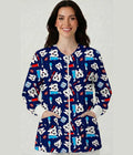 Blue Dental Hygiene Warm-Up Lab Coat UNISEX
