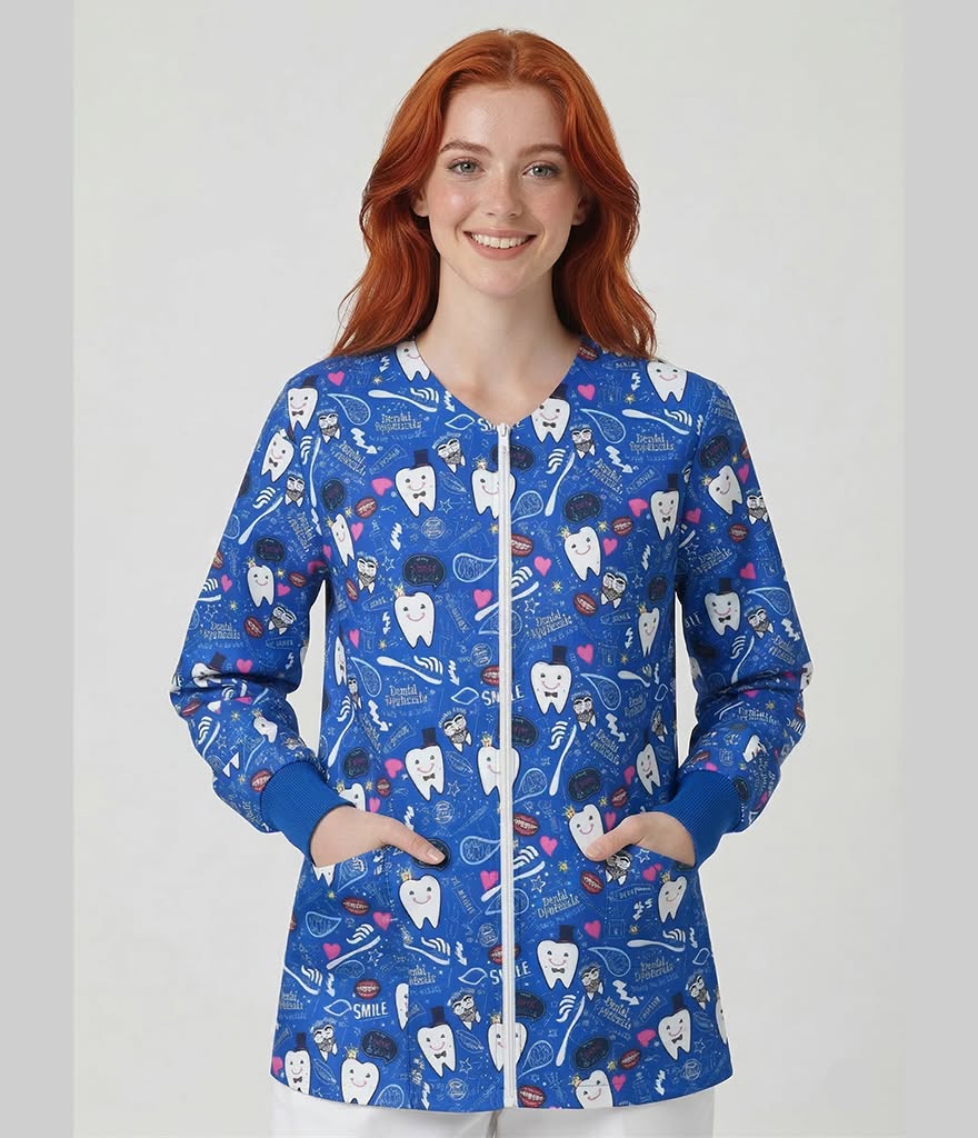 BLUE TOOTH DENTAL LABCOAT